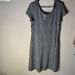 John Robert’s Dress Sz 16 Grey /Silver Animal Print